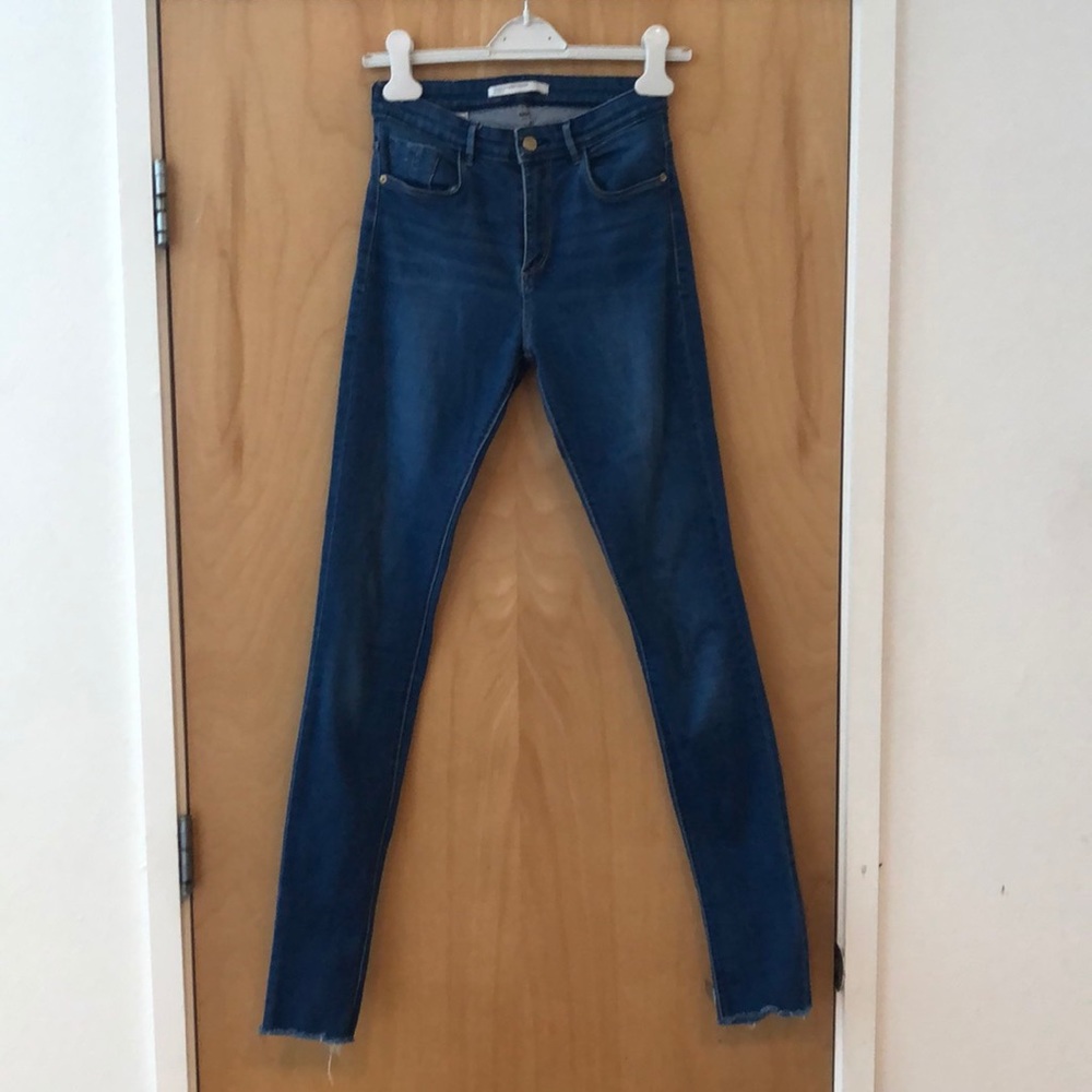 Zara Trafaluc High Waist Denim Jeans Size 4